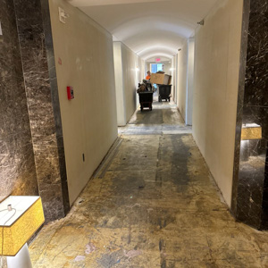 Ceramic floor Installation